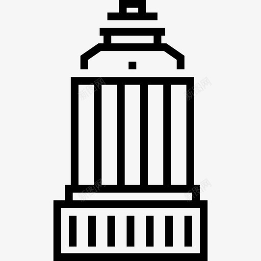 Len音视频18线性图标svg_新图网 https://ixintu.com Len 线性 音视频