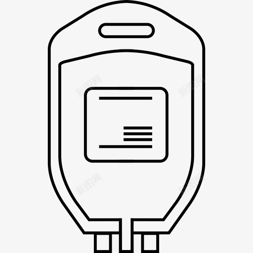 血袋容器献血图标svg_新图网 https://ixintu.com 容器 志愿 救生 献血 血袋 输血