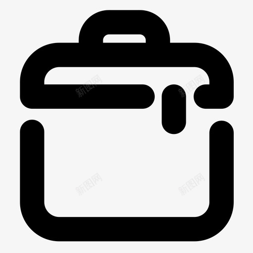 分析公文包工作图标svg_新图网 https://ixintu.com 公文包 分析 大麻 工作 生意
