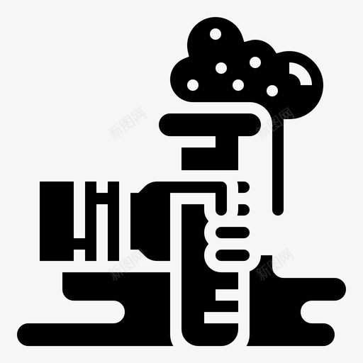 生化实验研究图标svg_新图网 https://ixintu.com 实验 生化 生化实验 生物化学字形1 研究 科学 试管