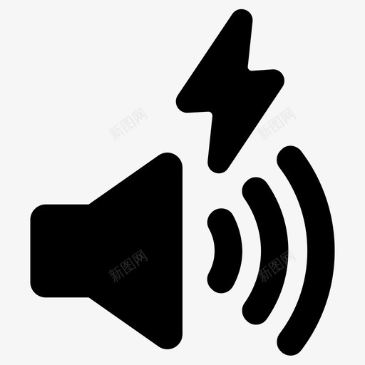吵闹图标svg_新图网 https://ixintu.com 吵闹