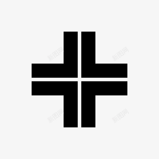 基督教教会十字架图标svg_新图网 https://ixintu.com 十字架 基督教 宗教 教会