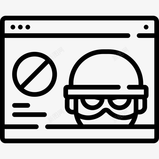 垃圾邮件社交网络27线性图标svg_新图网 https://ixintu.com 垃圾 社交 线性 网络 邮件