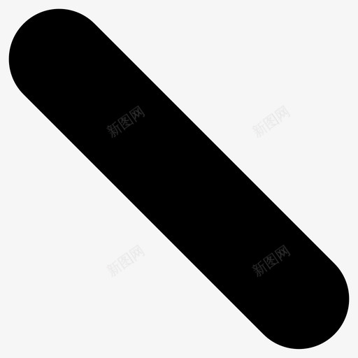 直线对角线线段图标svg_新图网 https://ixintu.com 坡度 对角线 直线 线段