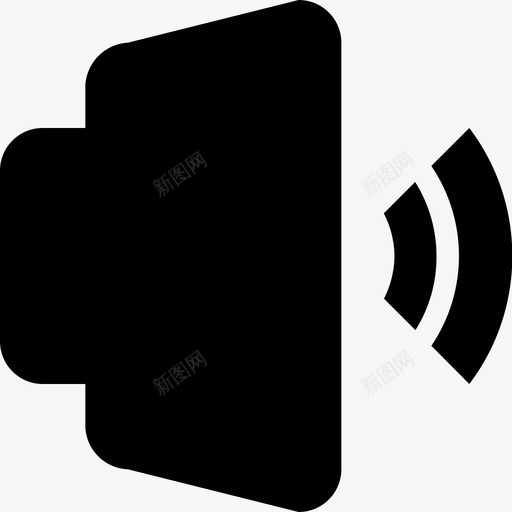 声音开启svg_新图网 https://ixintu.com 声音开启