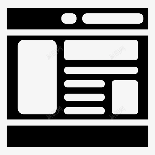 网页桌面互联网图标svg_新图网 https://ixintu.com 互联网 在线 桌面 网页