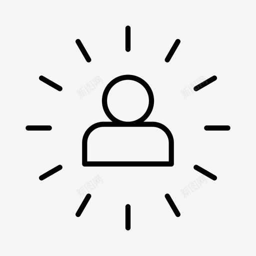 活动用户头像数字图标svg_新图网 https://ixintu.com 个人 头像 数字 活动 用户 用户界面