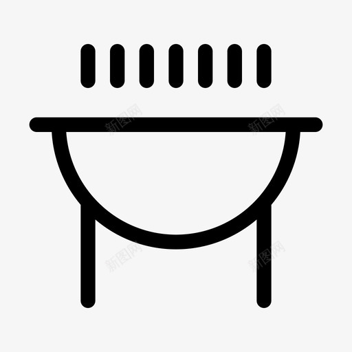 烹饪上菜吃饭图标svg_新图网 https://ixintu.com 上菜 吃饭 烹饪 聚会 食物 餐馆
