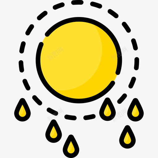 太阳气候变化17线性颜色图标svg_新图网 https://ixintu.com 太阳 气候变化 线性 颜色
