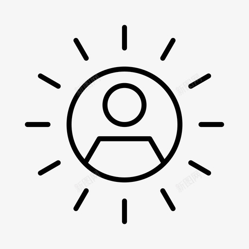 在线用户活动用户头像图标svg_新图网 https://ixintu.com 个人 在线 头像 活动 用户 用户界面