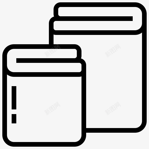毛巾浴缸清洁剂图标svg_新图网 https://ixintu.com 卫生 毛巾 浴缸 清洁剂 织物 缝纫
