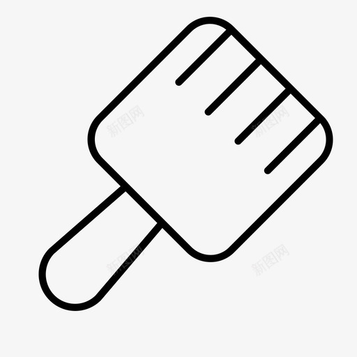 刷子图案油漆图标svg_新图网 https://ixintu.com 刷子 图案 工具 油漆