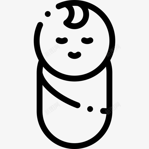 婴儿母亲节19直系图标svg_新图网 https://ixintu.com 婴儿 母亲节 直系