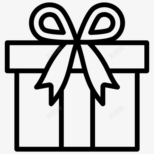 礼品盒庆祝折扣图标svg_新图网 https://ixintu.com 优惠 庆祝 开放式 折扣 礼品 礼品盒 礼物