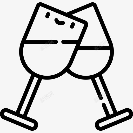 祝酒辞新年71直系图标svg_新图网 https://ixintu.com 新年 直系 祝酒辞
