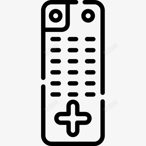 远程控制硬件24线性图标svg_新图网 https://ixintu.com 硬件 线性 远程控制