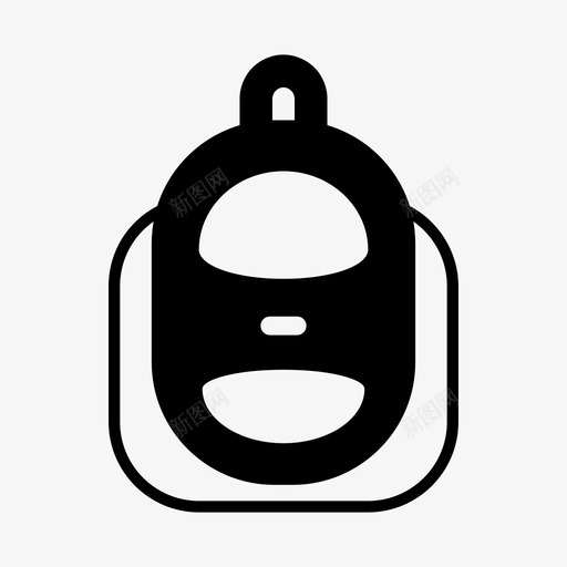 背包包徒步旅行图标svg_新图网 https://ixintu.com 包 半背包 徒步旅行 旅行者 背包 行李