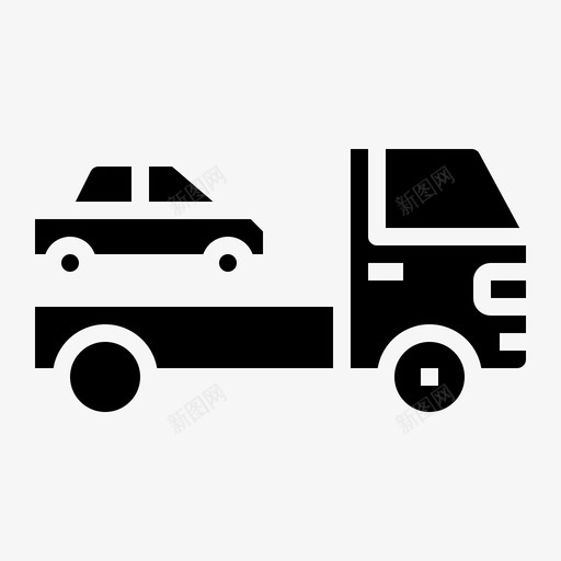 货车12号车厢加油图标svg_新图网 https://ixintu.com 加油 货车 车厢 车号