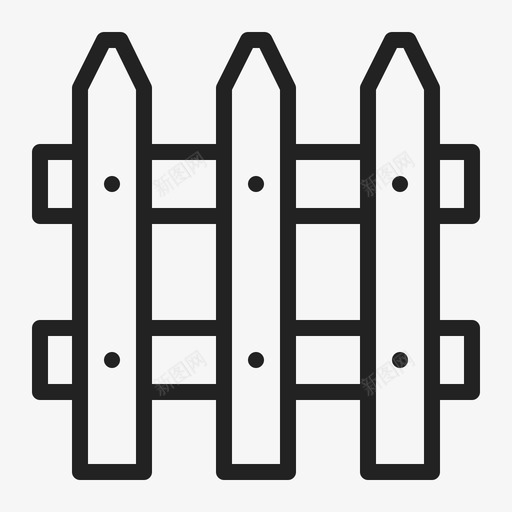 围栏农场花园图标svg_新图网 https://ixintu.com 农场 园艺 围栏 概述 花园