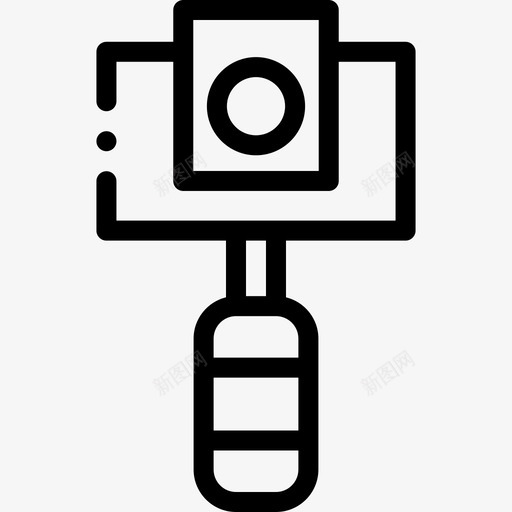 笔杆摄影65直线图标svg_新图网 https://ixintu.com 摄影65 直线 笔杆