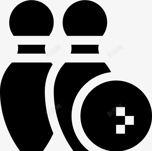 保龄球活跃的生活方式19充满活力图标svg_新图网 https://ixintu.com 保龄球 充满活力 活跃 生活方式