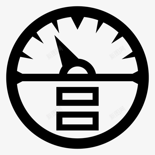 车速表气压表显示器图标svg_新图网 https://ixintu.com 信息 图表 指示器 显示器 气压 车速