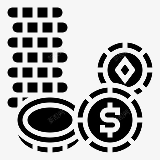 代币赌场筹码图标svg_新图网 https://ixintu.com ph2 代币 筹码 赌场