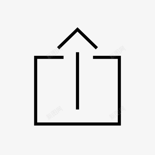 向上箭头上升指向图标svg_新图网 https://ixintu.com 上传 上升 向上 指向 箭头