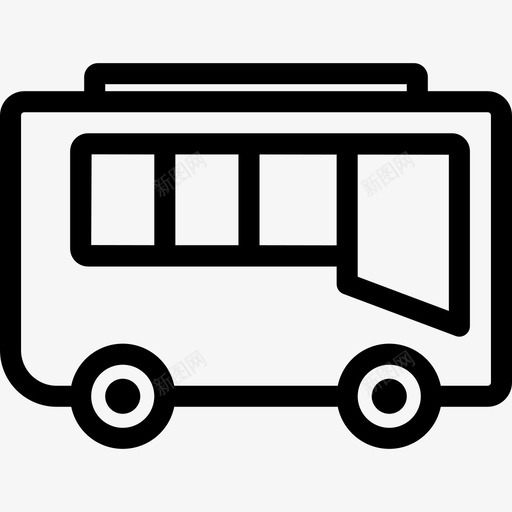 公共汽车小汽车校车图标svg_新图网 https://ixintu.com 交通工具 公共汽车 小汽车 校车