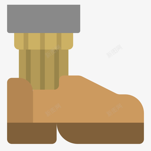 皮鞋工作日1平底鞋图标svg_新图网 https://ixintu.com 工作日 平底 皮鞋