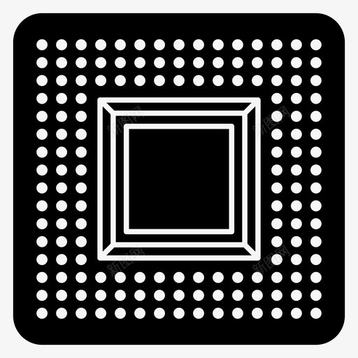 球栅阵列bga电路板图标svg_新图网 https://ixintu.com bga 印刷电路 图标 字形 球栅 电路板 硬件 计算机 锡球 阵列 集成电路