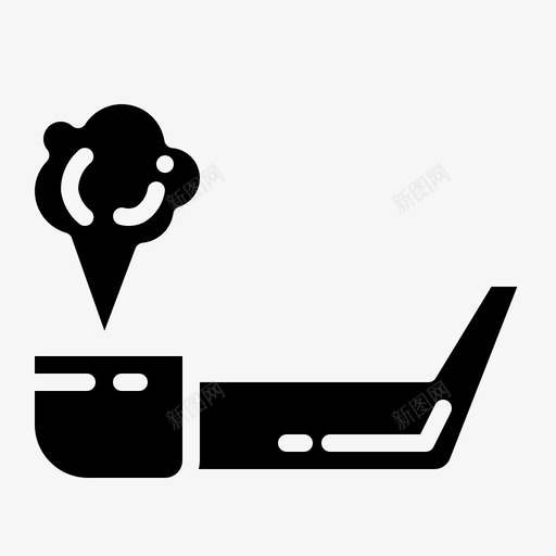 烟斗烟不健康图标svg_新图网 https://ixintu.com 健康时尚 固体 烟斗 烟烟