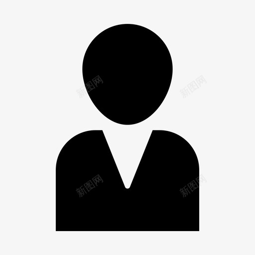 员工人员照片图标svg_新图网 https://ixintu.com office solid 个人资料 人员 员工 照片 用户