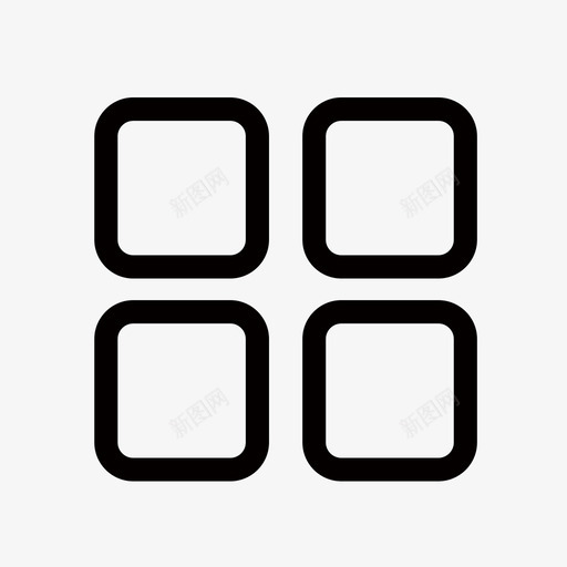 四宫格svg_新图网 https://ixintu.com 四宫格