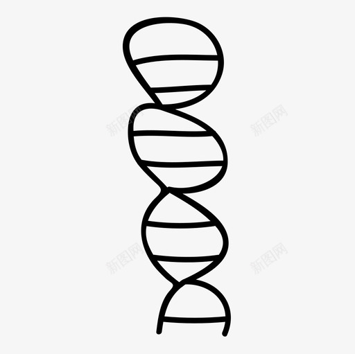 dna生物学遗传学图标svg_新图网 https://ixintu.com 医学 实验室 生物学 科学 遗传学