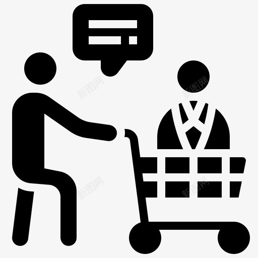 销售助理客户图标svg_新图网 https://ixintu.com MarketplaceGlyph1 Online 信息 助理 客户 服务 销售