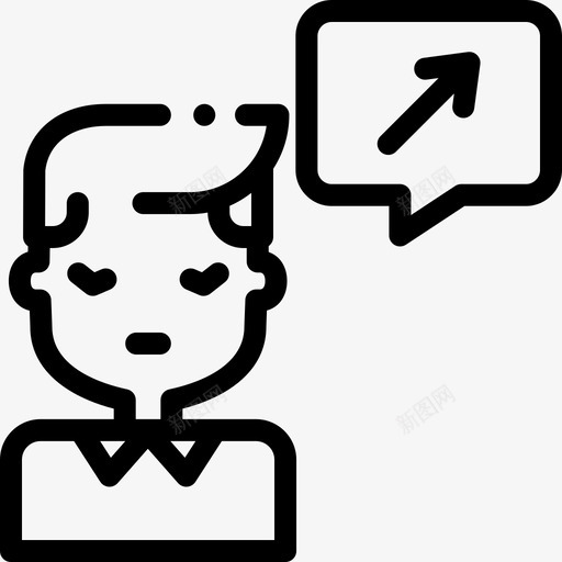 男职业发展10直系图标svg_新图网 https://ixintu.com 直系 职业发展