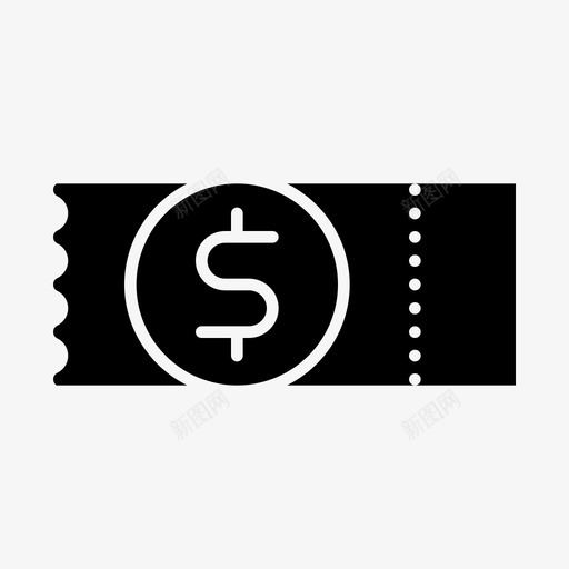 优惠券折扣费用图标svg_新图网 https://ixintu.com 2字形 优惠券 折扣 旅行 机票 订阅 费用