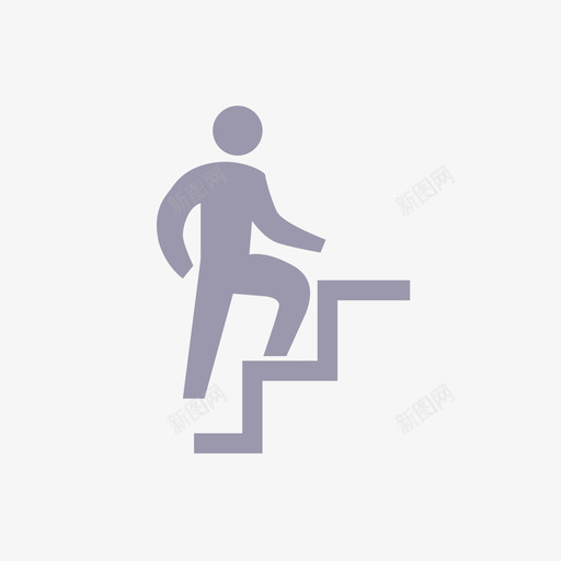 爬楼梯svg_新图网 https://ixintu.com 爬楼梯 爬楼梯小人