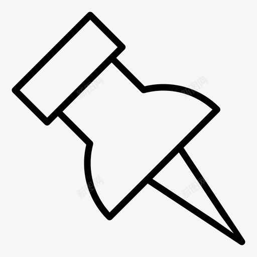 别针电子商务图标svg_新图网 https://ixintu.com 别针 电子商务