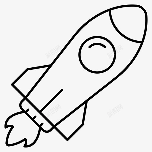 启动发射导弹图标svg_新图网 https://ixintu.com 发射 向量 启动 商业 图标 宇宙飞船 导弹 火箭 金融