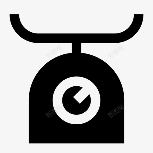 秤量尺图标svg_新图网 https://ixintu.com 加粗 工具 重量 量尺 随机