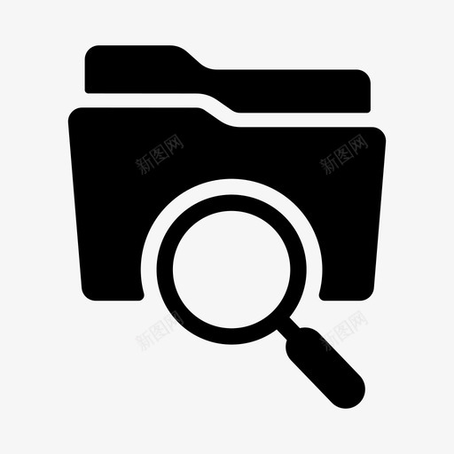 搜索文件夹内容数据图标svg_新图网 https://ixintu.com 内容 搜索文件夹 数据 混合图标