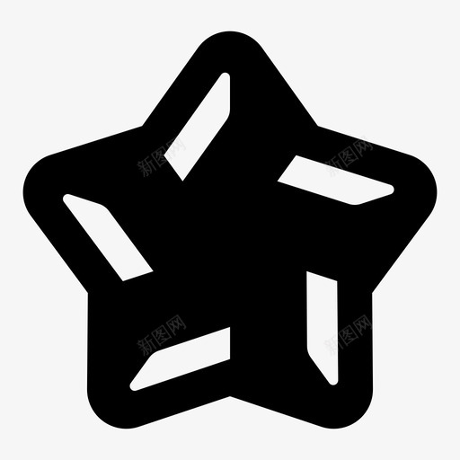 星形旋转风车旋转图标svg_新图网 https://ixintu.com 扭转 旋转 星形 风车