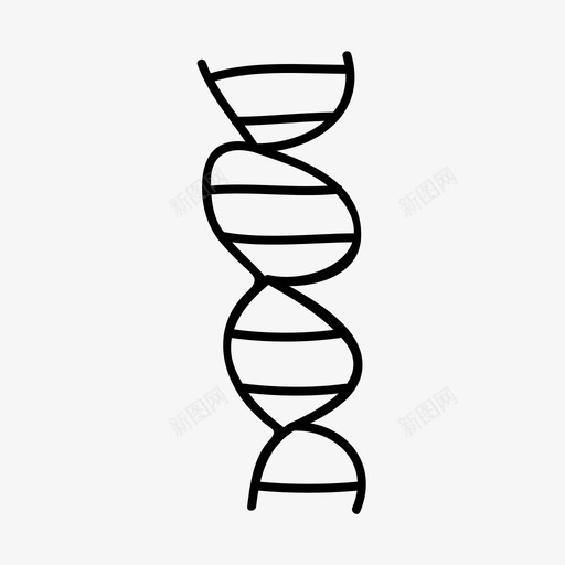 dna生物学遗传学图标svg_新图网 https://ixintu.com dna 医学 实验室 生物学 科学 遗传学