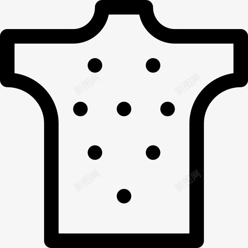 荨麻疹过敏性24线状图标svg_新图网 https://ixintu.com 线状 荨麻疹 过敏性