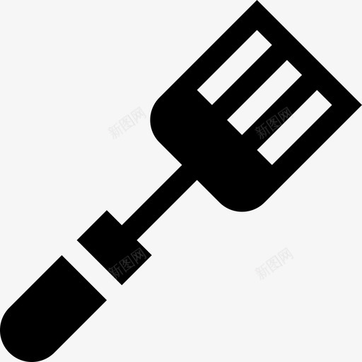 抹刀家用物品28填充图标svg_新图网 https://ixintu.com 填充 家用 抹刀 物品