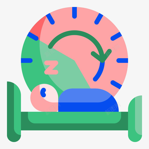 睡眠健康18岁平淡图标svg_新图网 https://ixintu.com 18岁 健康 平淡 睡眠