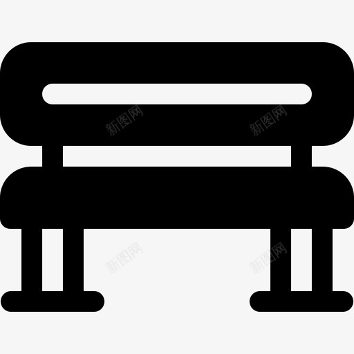 长椅操场48已填充图标svg_新图网 https://ixintu.com 填充 操场 长椅