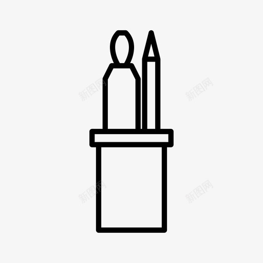 应用程序画笔笔图标svg_新图网 https://ixintu.com 工具 应用程序 画笔
